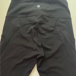 Lululemon Black Leggings With Pockets